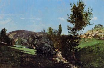 Paul-Camille Guigou : Landscape in the Durance Valley